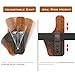 Springfield Echelon Holster, IWB Kydex and Leather Hybrid Holster for 9mm Springfield Armory Echelon 4.0C Pistol, RMR Red Dot Optic Cut, Inside Waistband Concealed Carry, Right Hand