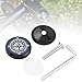 Bike Headset Top Cap with Wrench Bike Front Fork Stem Top Cover for Cycling, Compass