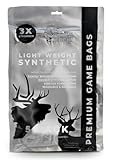 Koola Buck Synthetic Hunting Game Bags | 5 Pack Ultra Strong & Lightweight Synthetic Elk Game Bags | Reusable, Washable, Stretchable & Durable Meat Bag for Hanging & Packing Out Your Harvest
