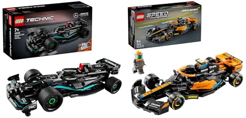 Image of LEGO Technic Mercedes-AMG F1 W14 E Performance Pull-Back 42165 Speed Champions 2023 McLaren Formula 1 Race Car 76919