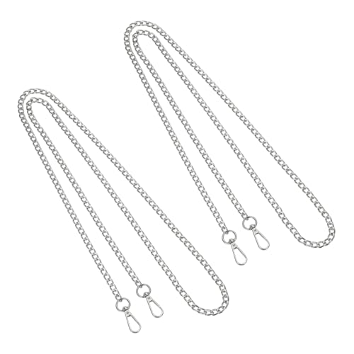 Sangle plate pour sac à main PATIKIL 150 cm avec mousquetons robustes en alliage