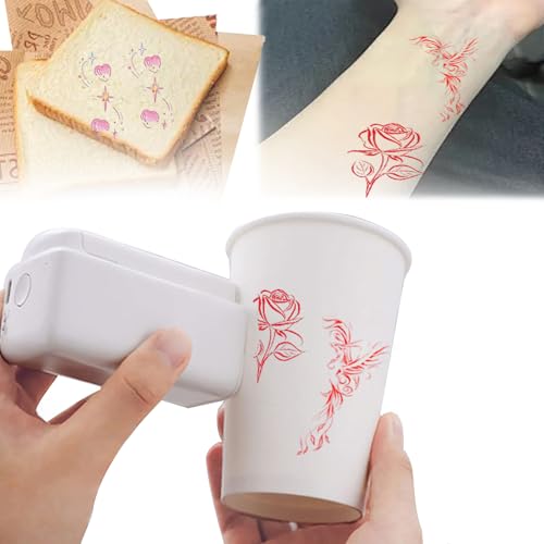 Impresora portátil de mano, control WiFi y aplicación para etiquetas, impresión personalizada en tela, madera, cartón y piedra, con puerto USB y función independiente