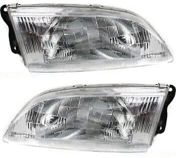 Miniatura 1 de Premium Replacement Part OEM for Headlights Lamps Set of 2 Left-and-Right Left & Right for Mazda 626 98-99 Pair Index-GTR-JR998-65860