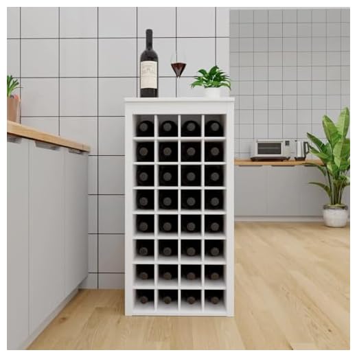 WERSMT 8-Tier Freestanding Wine Rack