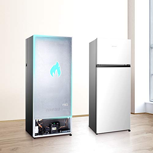 Hisense-RT267D4AWF-Frigorifico-Dos-Puertas-Capacidad-205-L-Neto-Ciclico-Alto-143-cm-Tirador-Integrado-Puertas-Reversibles-Congelador-4-Estrellas-Silencioso-40-dBA-Color-Blanco