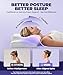 Sleep Doctor Approved Cervical Neck Pillow for Sleeping, Ergonomic Contour Side Sleeper Pillows for Adults, Cooling Orthopedic Pillow for Pain Relief Support, Memory Foam Pillows Back Stomach Sleepers