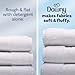 Downy Fabric Softener Liquid, Cool Cotton Scent, 111 fl oz, 150 Loads
