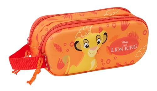 Safta EL Rey Leon 3D Trousse double 3D, trousse pour...