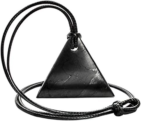 Shungite pendant Triangle for women