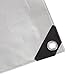 Amazon Basics Multi Purpose Waterproof Poly Tarp Cover, 20 X 20 FT, 10MIL Thick, Brown/Silver, 1-Pack (Previously AmazonCommercial brand)