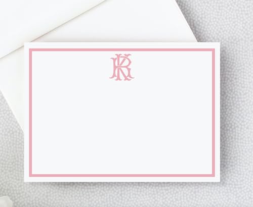Designing Moments Monogram Stationery, Personalized Monogrammed Note Cards cover