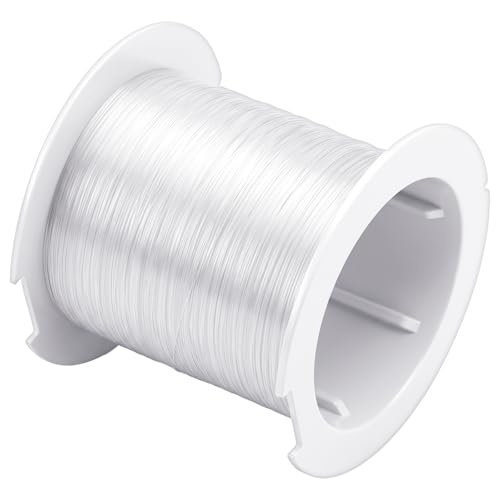 Amabro Hilo Invisible 5Pcs Nylon Transparente 600m x 0.15mm miniatura 1