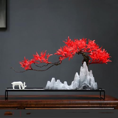 Simulation arbre bonsaï artificiel durable pour décoration d'armoire et bureau - 6