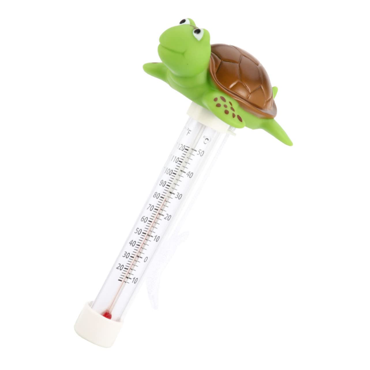 Toyvian 3 Stück Schwimmendes Poolthermometer Langlebigem Temperaturmessgerät für Badewanne Teich und Aquarium Einfache Ablesung Fahrenheit und Celsius Poolzubehör für Familie und Freunde