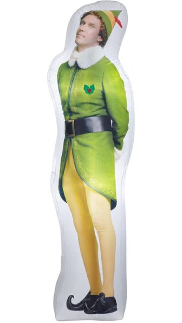 Buddy the elf blow up christmas decoration Clearance