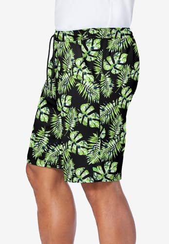 KingSize Men's Big & Tall 8" Swim Trunks with Super Stretch Liner3
