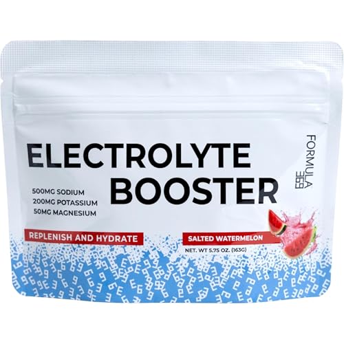 Formula 369 Electrolyte Booster Salty Watermelon 50 Servings for Daily Hydration Exercise Endurance Sports
