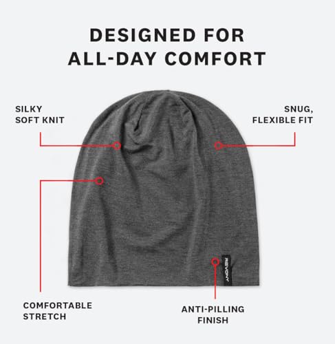 Image of Summer T-Shirt Beanie for Men & Women - Soft Modal - Slouchy Style