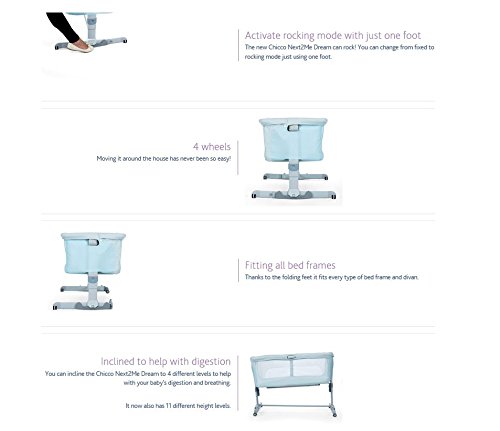 chicco next to me dimension