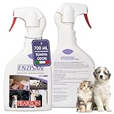 PEARSON Detergente Enzimatico Urina Gatto e Cane Spray 700ML, Elimina Odori Enzimatico, Rimuovi Odori Pipi Gatto e per Togliere Odore Urina Cane, Deodorante Lettiera Gatti, per Auto, Casa e Superfici