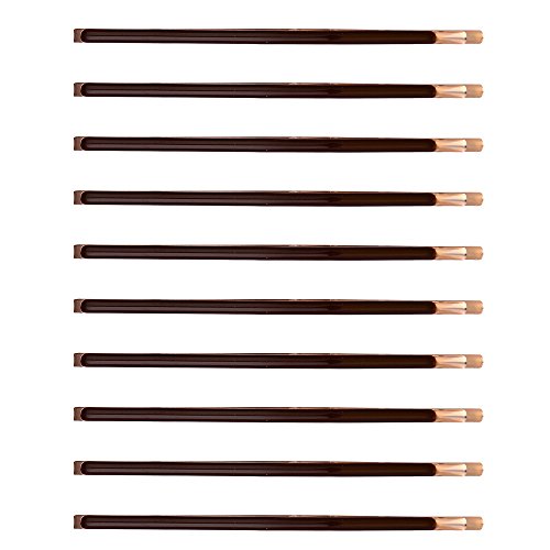 Yishenyishi Pack Of 10 Curved Jumbo Bobby Pins,Hair Clips (Brown) #TOP1