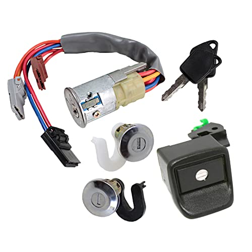 Kit Complet Neiman Antivol de Direction AVEC Serrures de Portes et Bouton Poussoir de Coffre compatible pour 306 I de 1993 à 2002-416299 8726A2