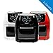 PowerXL Air Fryer Pro, Crisp, Cook, Rotisserie, Dehydrate; 7-in-1 Cooking Features; Deluxe Air Frying Accessories; 3 Recipe Books (6 Qt, Black)