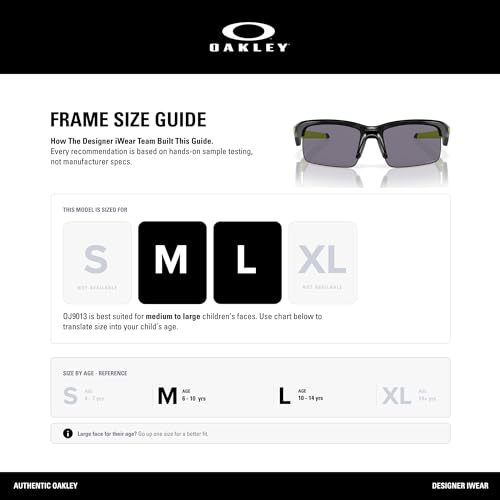 Image of Oakley Capacitor OJ9013 Rectangle Junior Sunglasses for Boys for Girls