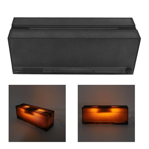 Difusor aromático eléctrico con efecto llama y luz ambiente miniatura 6