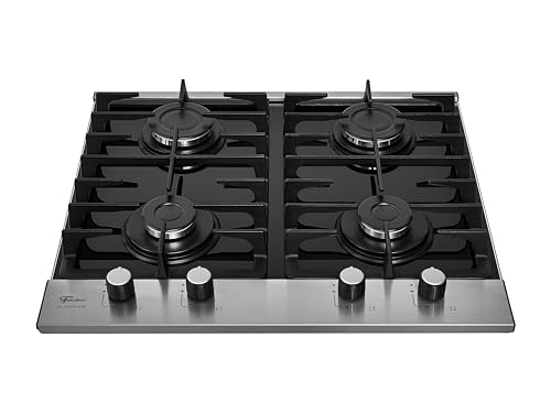 FISCHER COOKTOP À GÁS 4 BOCAS PLATINIUM MESA VIDRO PRETO 33800-92121