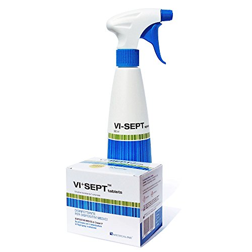 VI+SEPT. Igienizzante con disgregante organico per superfici, tessuti i materassi. Concentrato.