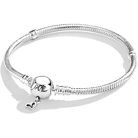Symiretie 925 Sterling Silver Charm Bracelet Cover