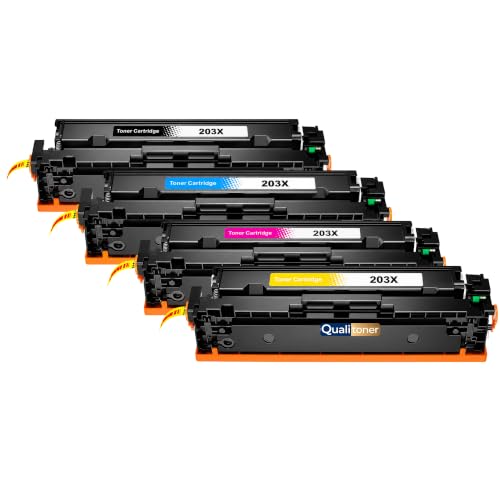 Toner 203A avec puce pour HP LaserJet Pro M254 M281 sans blocage