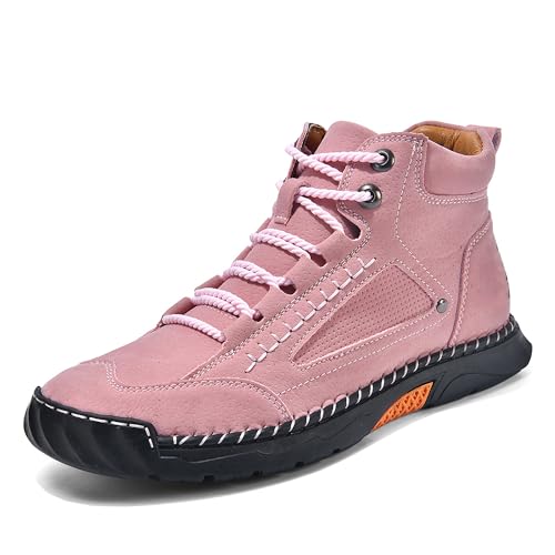 Chaussures roses à lacets pour femme parfaites pour vos sorties urbaines