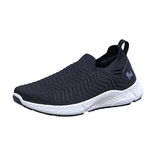 Image of Neeman's Flow Weave Slip On Women | Breathable Knit Upper, Cushioned Sole | Lightweight, Flexible Shoes for Everyday Comfort