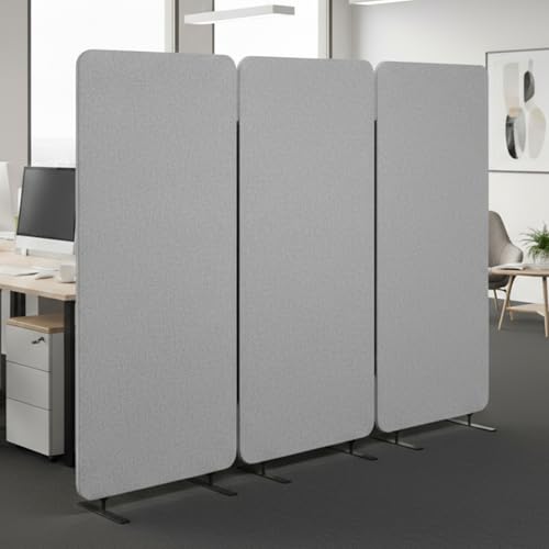Houseables 3 PC 72 x 67 Partition Wall