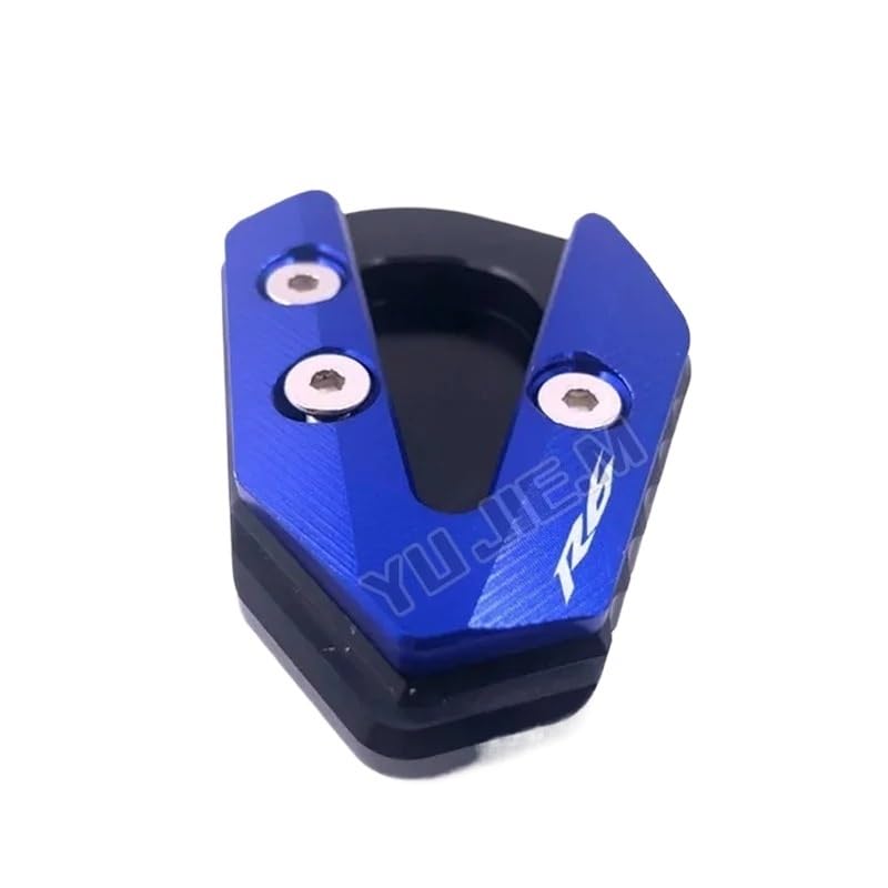 Béquille pied béquille latérale extension plaque de support pour moto Y R6
