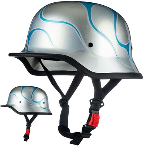 [Ambito di applicazione]: Questo casco da motociclista è adatto ad adulti, adolescenti, uomini e donne. Adatto a motociclette, ciclomotori, biciclette, cruiser, elicotteri, scooter, ecc. Per qualsiasi domanda, non esitate a contattarci.