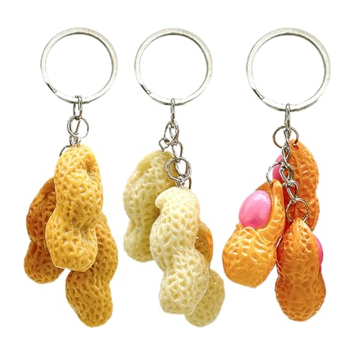 Llavero de comida de imitación para mochilas, bonito llavero para mujeres, hombres, parejas, amigos, coche, teléfono, llaveros creativos