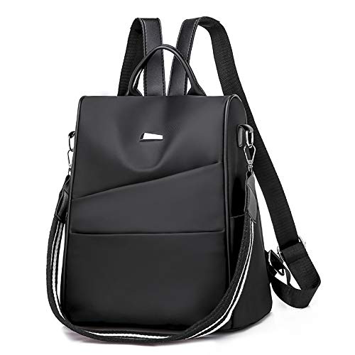 Damenmode Casual Rucksack Ms. Wilder lässig mit hohen Kapazität Rucksack Diebstahl Für Feriengeschenke Schule im Freien Einkaufen (Color : Black, Size