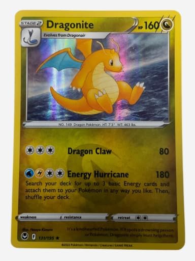 Dragonite 131/195 - Holo Rare - Silver Tempest - NM/M