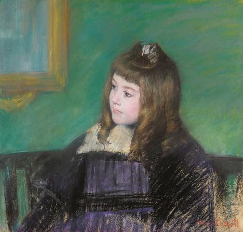 Impression sur toile portrait de Gaillard Mary Cassatt peinture moderne haute définition