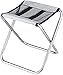 Produkty wysokiej jakości Przenośny stołek, prosty odkryty stołek stołek aluminiowy backrest fishing fishing fishing, do kempingu, wędkowania, pikniku, podróży i turystyki