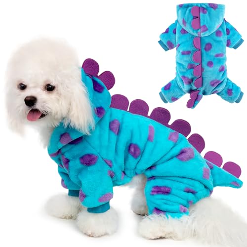Dog Dinosaur Halloween Costume Funny Dog Halloween Costumes Cute Hoodie for Small Medium Large Dogs...