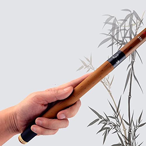LUOSHUAI Stipprute Angelpol Teleskop Angelrute Karpfen Angelruten  Ultralight Carp Ultraleichte Angelstange Kohlefaser Bambus Angelrute (Color  : Chocolate, Length : 3.6 m and Gifts) : Amazon.de: Sport & Freizeit