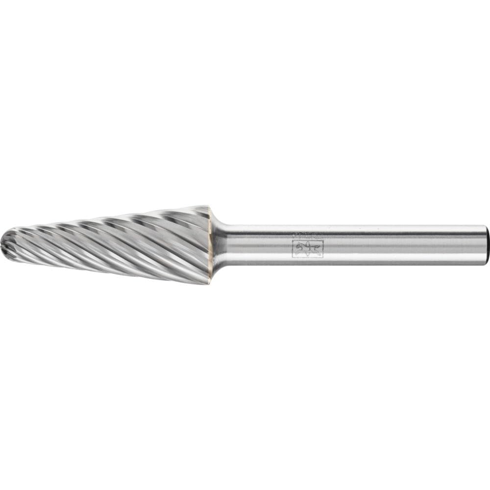 Pferd Fresa Metal Duro Cónica Redonda Kel (12 x 30 x 70 millimeters), Mango 6 millimeters, dentado: Inox, Especial para Acero Inox idable