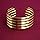 PALMONAS Golden Stack Cuff Bracelet for Women - Gift for Girls & Women | Waterproof & Anti-Tarnish Bracelet : Amazon.in: Fashion