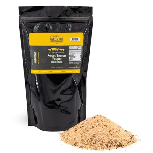 Lane's Sweet Lemon Pepper Seasoning, All-Natural Lemon Seasoning Blend with
