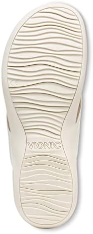 Vionic Avena Women's Arch Supportive Flip Flop Orthotic Sandal White - 7 Medium | Image 4