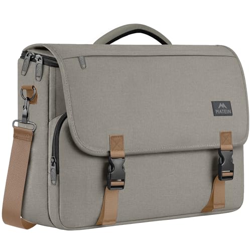 MATEIN Messenger Bag for Men, Briefcases Lightweight...